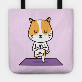 Yoga Cat Tote