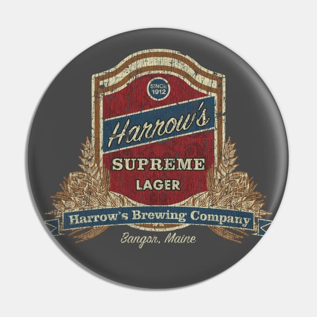 Harrow's Supreme Lager Pin by JCD666