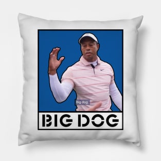 Tiger Woods "Big Dog" Meme Pillow