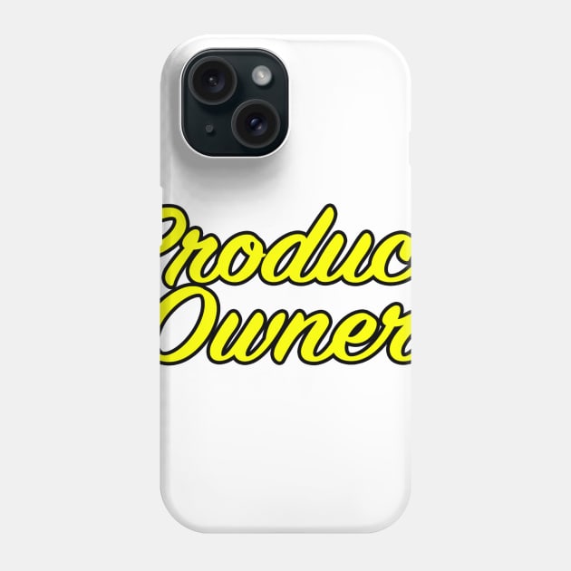 Product Owner Phone Case by lenn