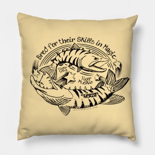 Chasing Tiger Trout and Tiger Muskie Pillow