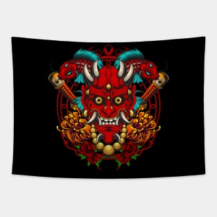 Ninja Mask 5.5 Tapestry