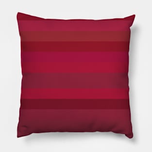 Red Stripes Pillow