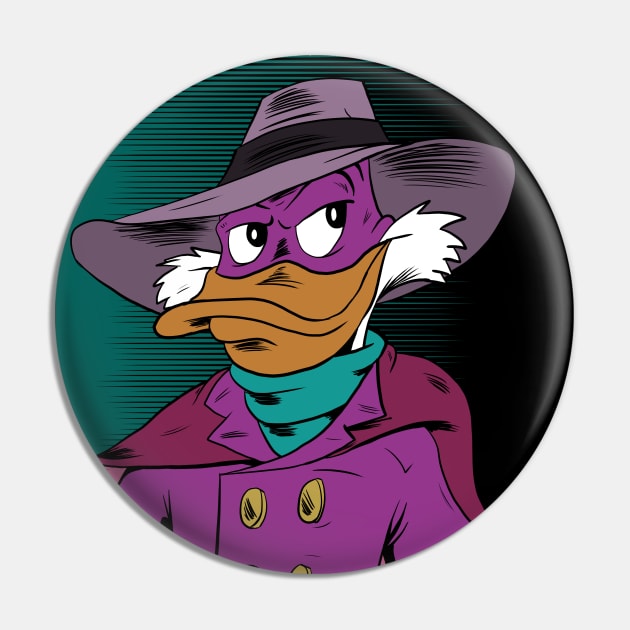 Darkwing Duck Pin by Black Snow Comics