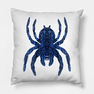 Cross Hatching Tarantula V19 Pillow