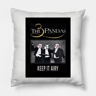 Keep it Airy: The 3 Pandas Pillow