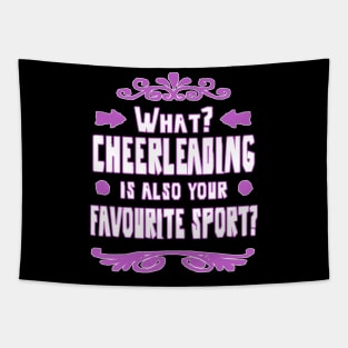 Cheerleader Sport Gift Idea Girls Tapestry