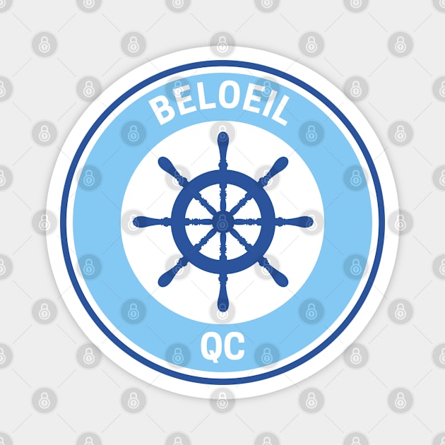 Vintage Beloeil Quebec Magnet by fearcity