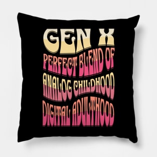 Gen X Pillow