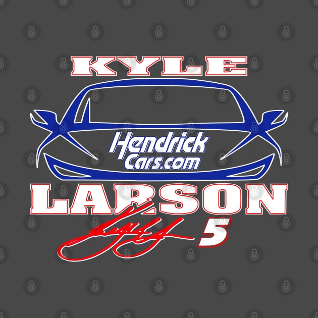 #5 Kyle Larson Fan Car by Lifeline/BoneheadZ Apparel