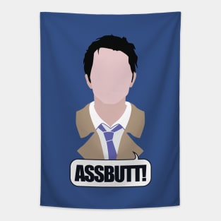 Assbutt Castiel Supernatural Swearing Tapestry