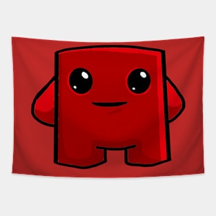 Super Meat Boy 1 Tapestry