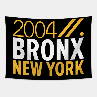 Bronx NY Birth Year Collection - Represent Your Roots 2004 in Style Tapestry