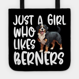 Just A Girl Who Likes Berners Tote