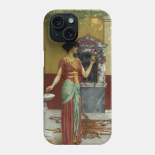 The Bouquet by John William Godward Phone Case