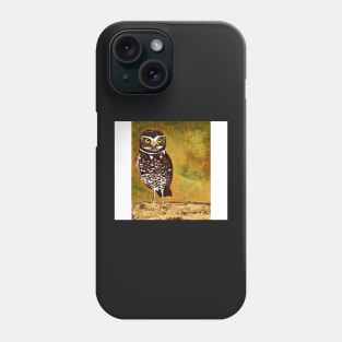 Burrowing Owl - solo Phone Case