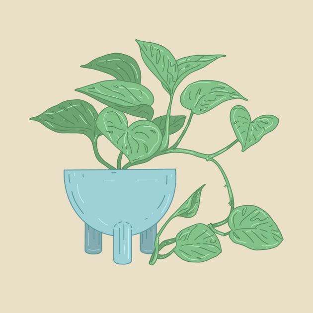 Pastel Pothos by DearestQ