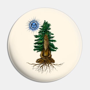 Sage of the Silent Pine and The Blue Star (Color) Pin