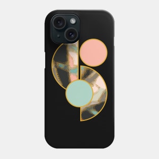 Bright vibrant modern earth tones colors unique original contemporary art 342 Abstract Phone Case