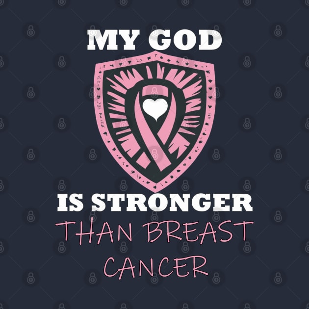 My God Is Stronger Than Breast Cancer by tamdevo1