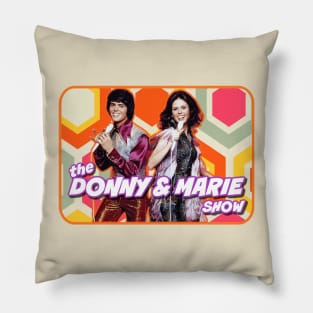 Donny & Marie Show Pillow