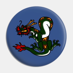 Green Dragon Pin