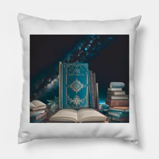 Enchanted Echoes: Chronicles of Celestial Whispers Pillow