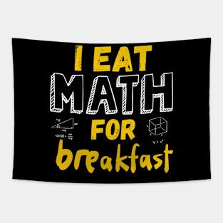 Teachers I Eat Math For Breakfast Tapestry