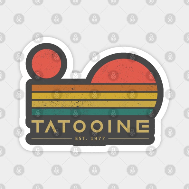 Tatooine Magnet by Vanilla Susu