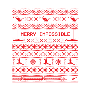 Merry Impossible Holiday Sweater T-Shirt