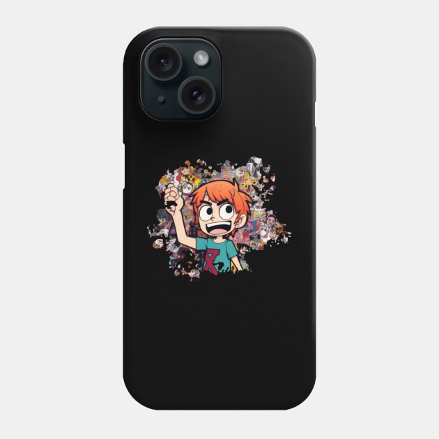 Scott Pilgrim Patern Phone Case by Pixy Official