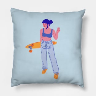 Cool Girl Zone Pillow