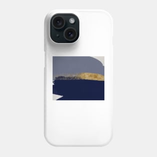 Stormy night skies over the ocean Phone Case