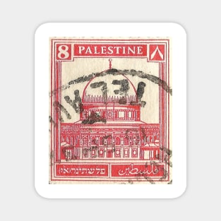 Palestine Stamp, 1920s Magnet