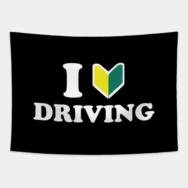 I Wakaba [Heart/Love] Driving Tapestry by tinybiscuits