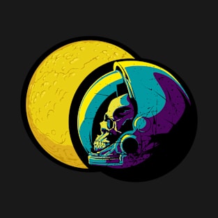 Moon. Astronaut. T-Shirt