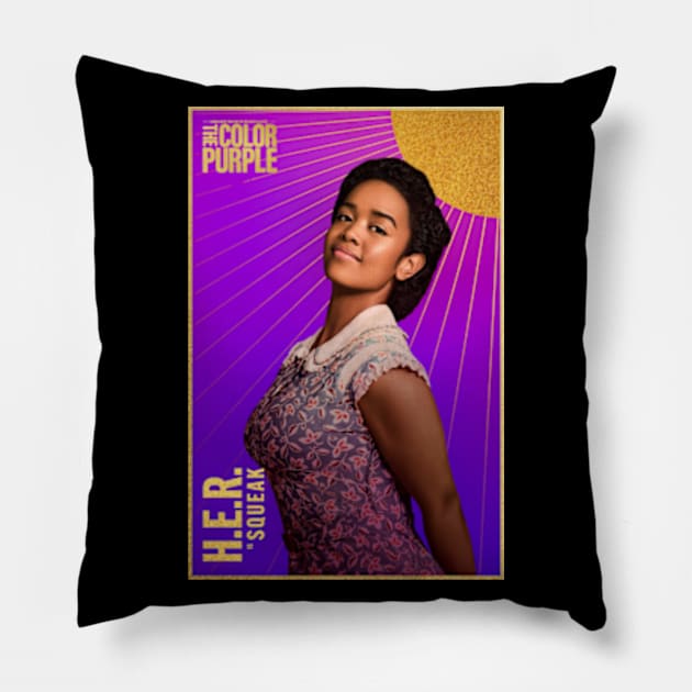 The Color Purple Pillow by TwelveWay