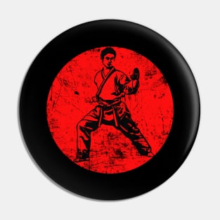 Karate Fight Martial Arts Pin