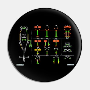 Aviation  Glass Cockpit Pin