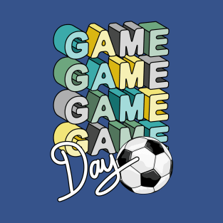 Soccer Game Day Art T-Shirt