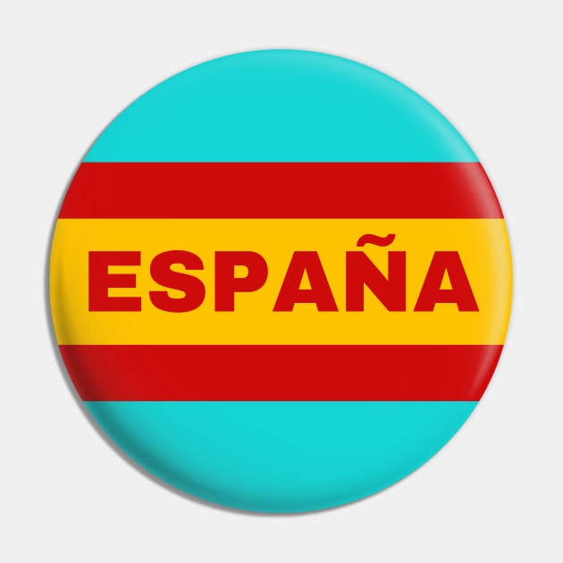 España in Spanish Flag Colors Pin by aybe7elf