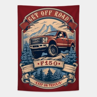 Retro Off Road Tapestry