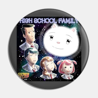 Shonen Flop High School Family Design Pin