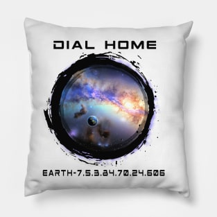 DIAL HOME-EARTH Pillow