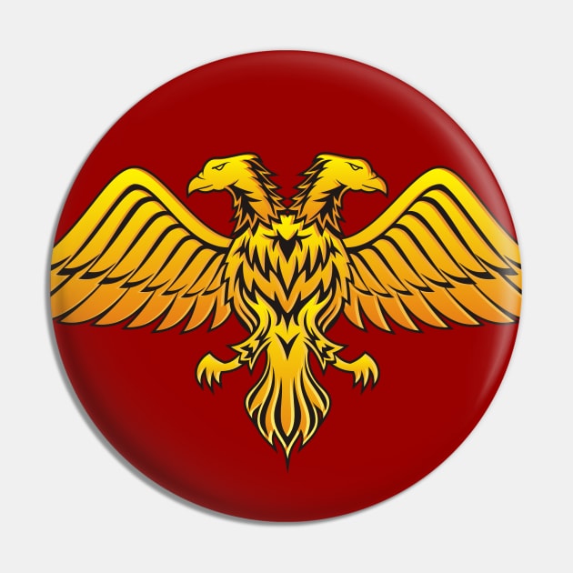 Two Headed Eagle Pin by sifis