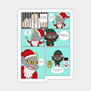 Fun Christmas Comic Pt. 2 Magnet