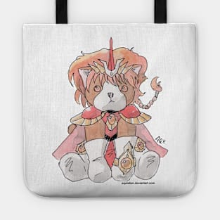 Harlock the Cat Cosplay: Shido Hikaru in armor Tote