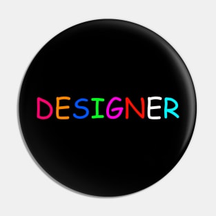 Comic Sans Designer Pin