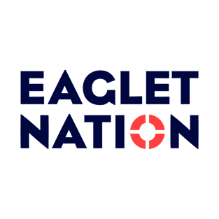 Eaglet Nation Font T-Shirt