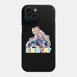 Biker Cat,Racer Cat Phone Case